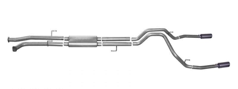 Gibson — Gibson 08-13 Toyota Tundra Base 5.7L 2.5in Cat-Back Dual Split Exhaust - Black Elite
Truck/Suv - view 1
