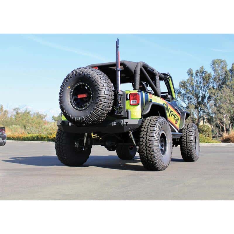 Westin — Westin 07-18 Jeep Wrangler JK WJ2 Rear Bumper - Textured Black
Bumper- Rear
Bumper-Rear - view 4