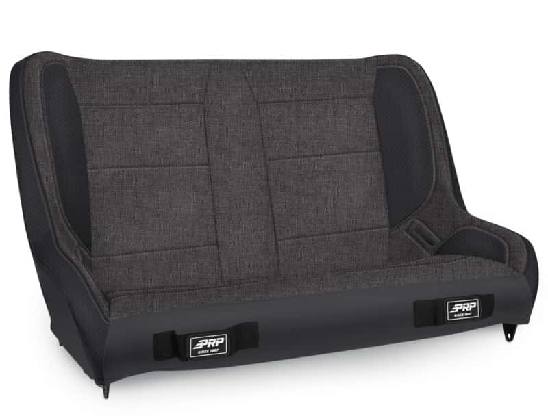 PRP Seats — PRP Jeep CJ-7/Wrangler YJ Elite Series Rear Bench- Grey
Bench - view 1