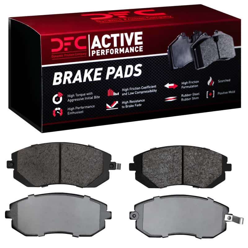 DFC — DFC 02-12 Saab 9-2X Front Active Performance Pads - Low Metallic
DFC Brake Pad Set - view 1