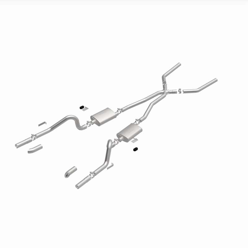 Magnaflow — MagnaFlow SYS C/B 67-70 Mustang 2.50inch w/Tru-X
Crossmember-Back
Cat-Back - view 26