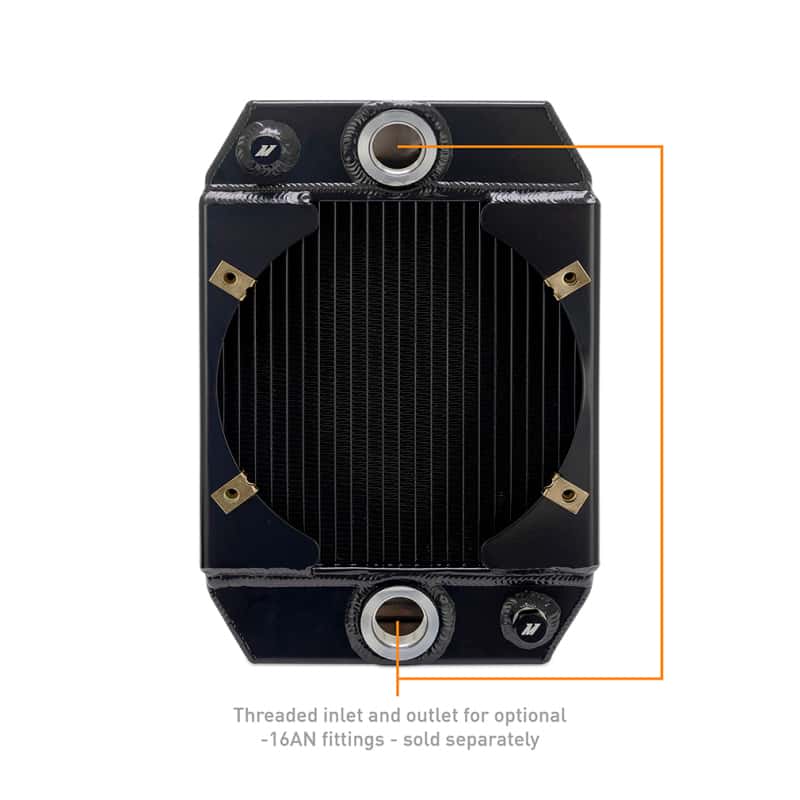 Mishimoto — Mishimoto Universal Drag Race Performance Aluminum Radiator - Black
Aluminum Radiator - view 4