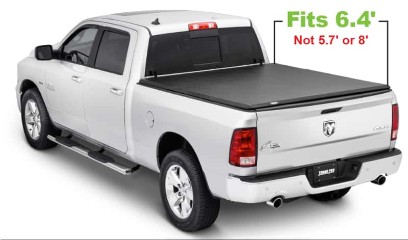 Tonno Pro — Tonno Pro 02-19 Dodge RAM 1500 6.4ft Fleetside Hard Fold Tonneau Cover
Hard Fold Bed Cover - view 5