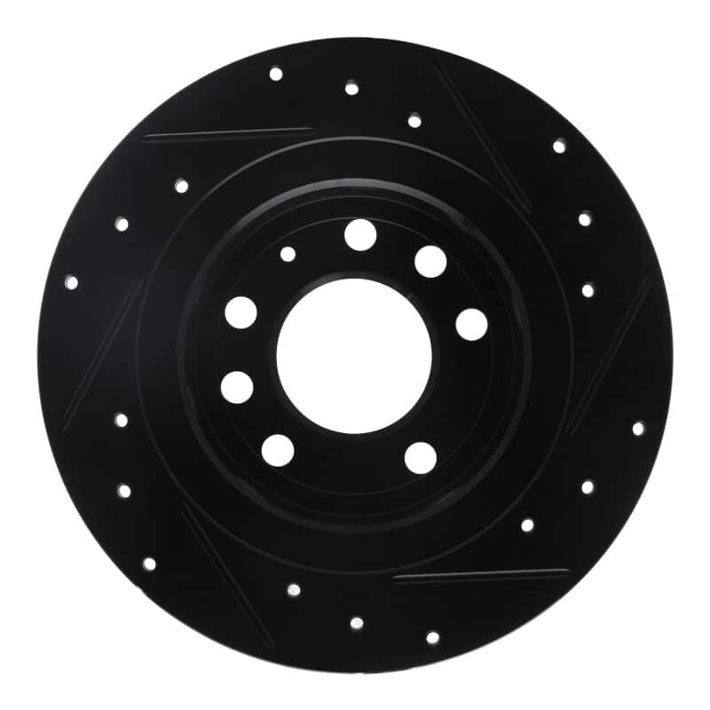 R1 Concepts — R1 85-92 Chevrolet Camaro Rear Left Drilled & Slotted Black Brake Rotor
R1 Brake Rotor Drill - view 5