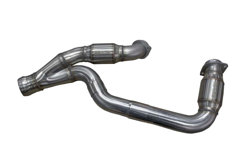 Kooks Headers — Kooks 2019+ GM 1500 Series Truck 6.2L 3in x OEM Outlet Catted SS Y Pipe Kooks HDR Req
3in. x OEM Y-Pipe
3" x OEM Y-Pipe - view 4
