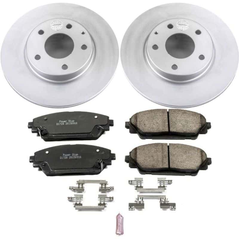 PowerStop — Power Stop 14-16 Mazda 3 Front Z17 Evolution Geomet Coated Brake Kit - view 1