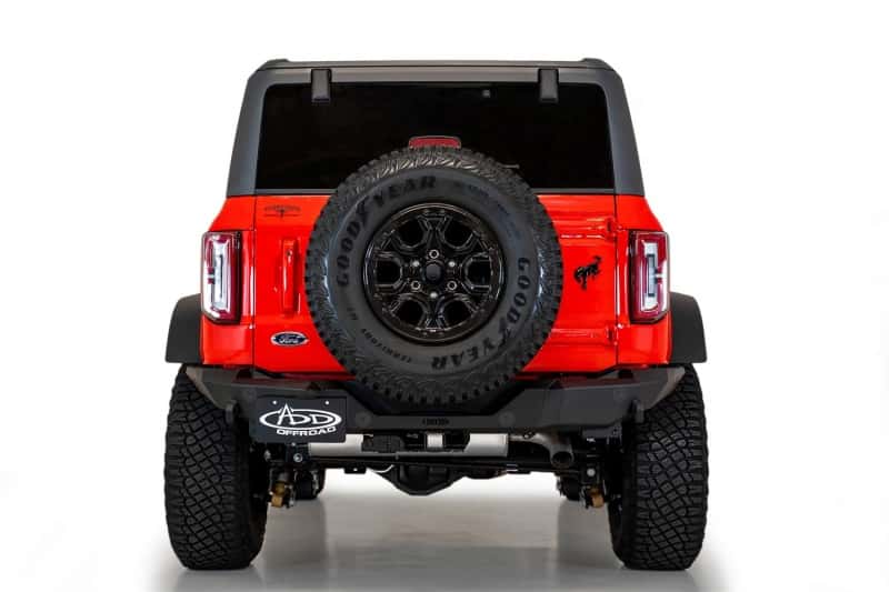 Addictive Desert Designs — Addictive Desert Designs 2021+ Ford Bronco Rock Fighter Rear Bumper - Hammer Black
Bumper- Rear
Bumpers - view 1