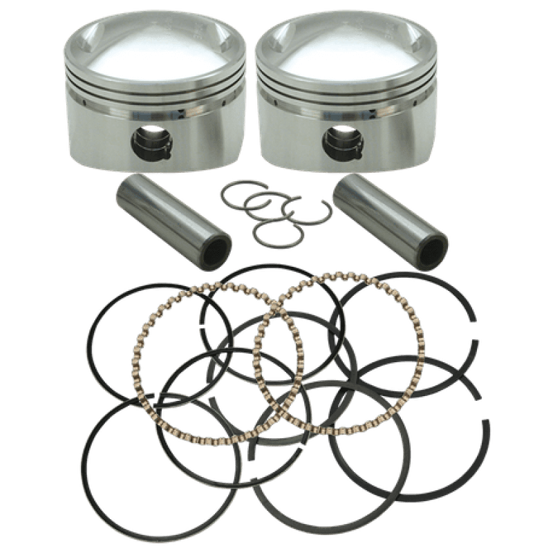 S&S Cycle — S&S Cycle 36-84 BT 3-5/8in Piston Set - .060in - view 2