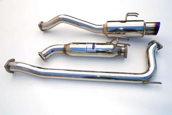 Invidia — Invidia 06+ Civic Si 2dr ONLY 70mm RACING Titanium Tip Cat-back Exhaust - view 1