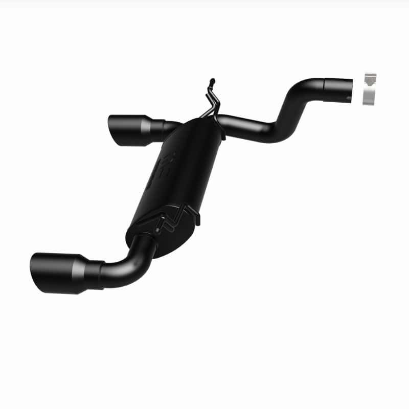 Magnaflow — MagnaFlow 2018+ Jeep Wrangler 3.6L Dual Black Tip Axle-Back Exhaust
Axle-Back
Cat-Back - view 12