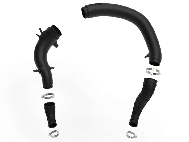 aFe — aFe Ford F-150/Raptor 21-25 V6-3.5L (tt) Turbo Inlet Pipes
Turbo Inlet - view 2
