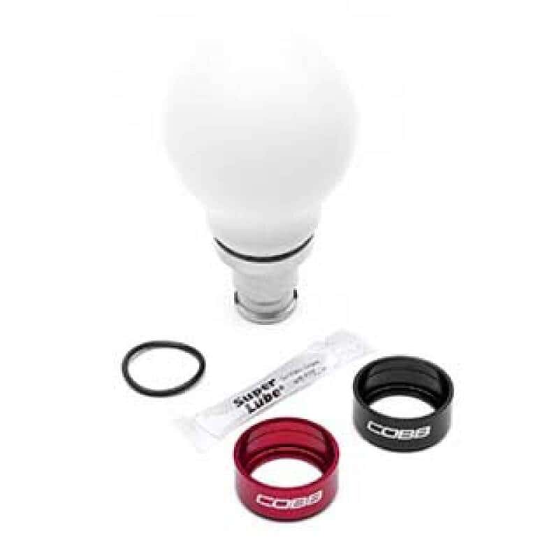 COBB — Cobb 17-21 Honda Civic Type R 6-Speed Short Weighted Cobb Knob - White - view 1