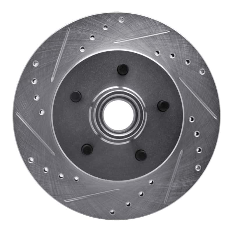 R1 Concepts — R1 1988-1994 Chevrolet C1500 Front Left Drilled & Slotted Silver Brake Rotor
R1 Brake Rotor Drill - view 1