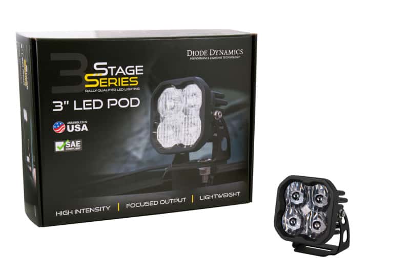 Diode Dynamics — Diode Dynamics SS3 Max ABL - White Flood Standard (Single) - view 4