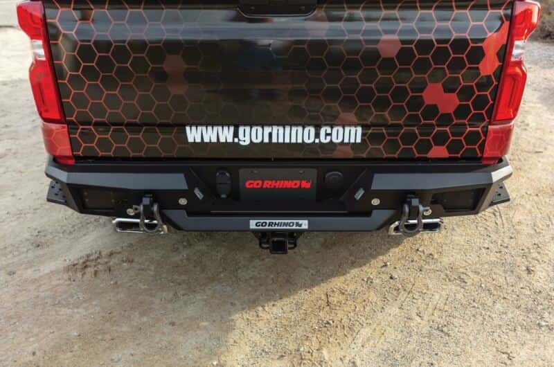Go Rhino — Go Rhino 19-20 Chevrolet Silverado 1500 BR20 Rear Bumper Replacement
BR Bumper BR20.5 - view 2