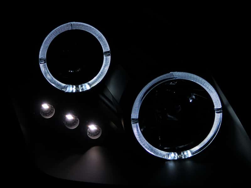 ANZO — ANZO 1997-2001 Honda Prelude Projector Headlights w/ Halo Black w/ LED
Head Light Set
HdLtSet - view 6