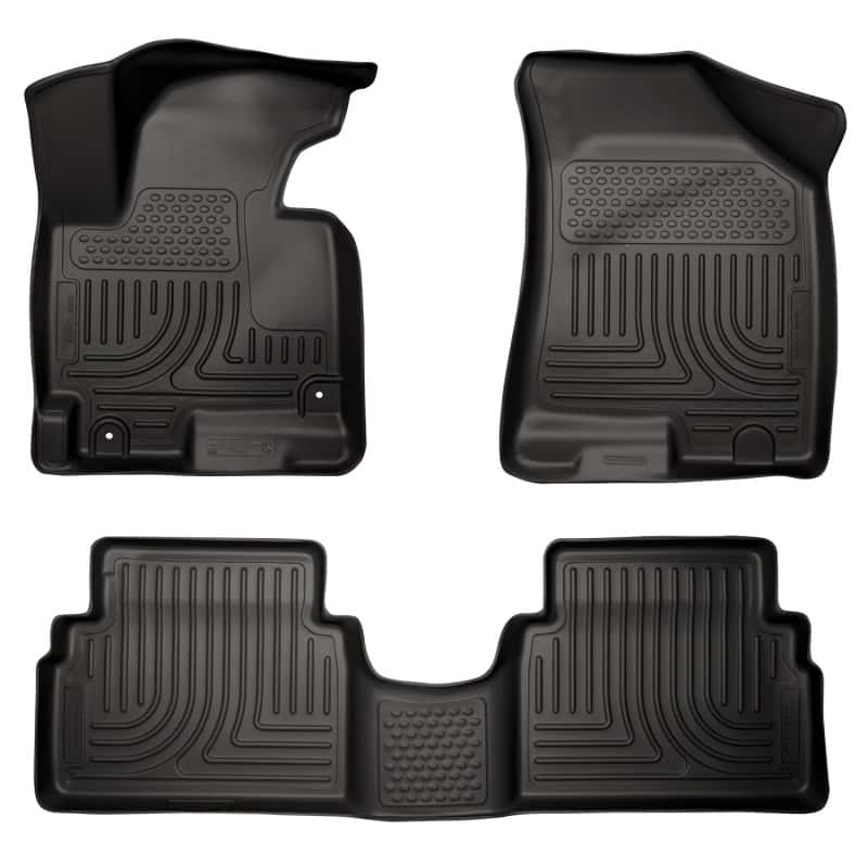 Husky Liners — Husky Liners 14 Hyundai Tucson w/Retain Hooks WeatherBeater Combo Front & 2nd Row Black Floor Liners
Floor Liners - view 1