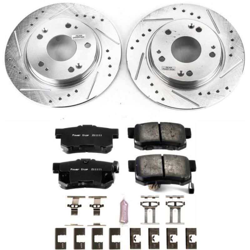 PowerStop — Power Stop 11-15 Honda CR-Z Rear Z23 Evolution Sport Brake Kit - view 1