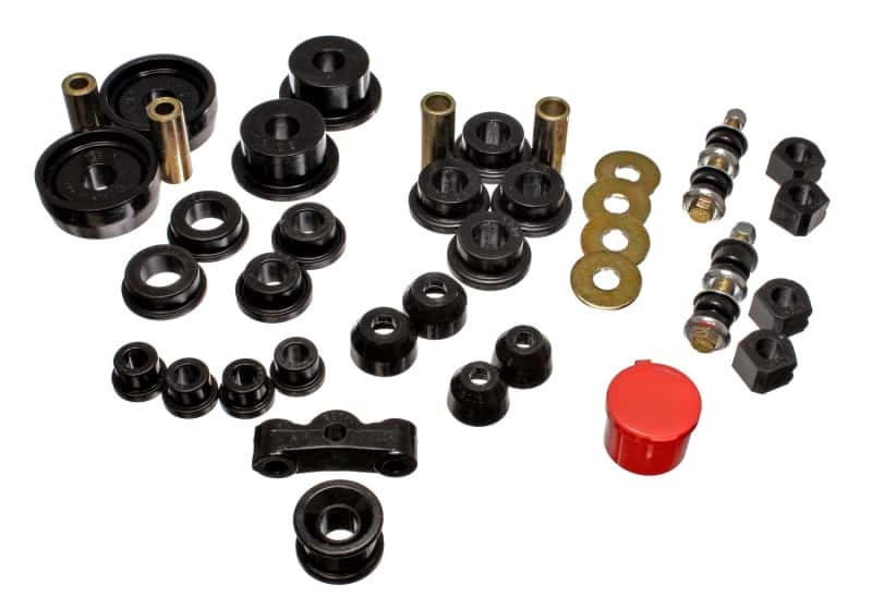 Energy Suspension — Energy Suspension 84-87 Honda Civic/CRX Black Hyper-Flex Master Bushing Set
Master Bushing Kit - view 2