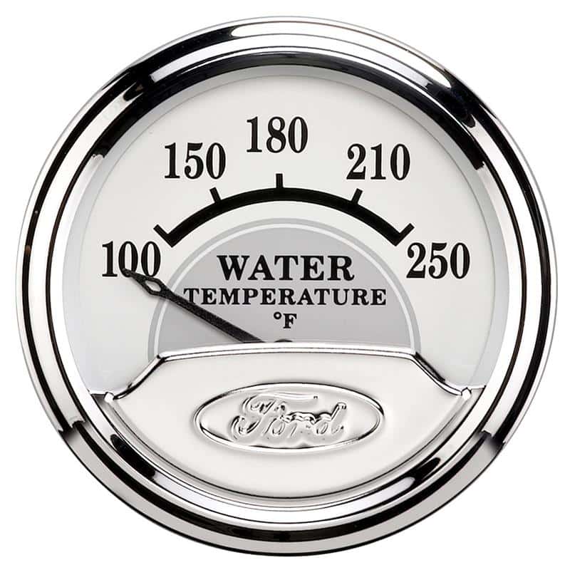 AutoMeter — Autometer Ford Masterpiece 2 1/16in Electronic 100-250F Water Temp Gauge
GA 2" WTMP 250F E FM - view 1