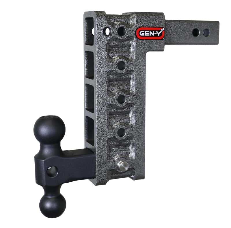 GEN-Y Hitch — Gen-Y Mega Duty 2in Shank 10in Drop 1.5K TW 10K Hitch w/GH-031 Dual-Ball
Drop Hitch - view 3