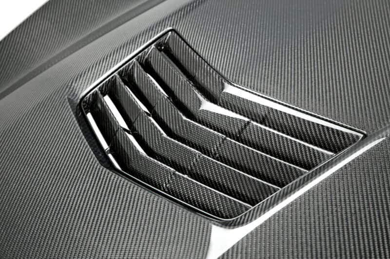 Anderson Composites — Anderson Composites 14+ Chevrolet Corvette C7 Stingray Type-OE Hood - view 4
