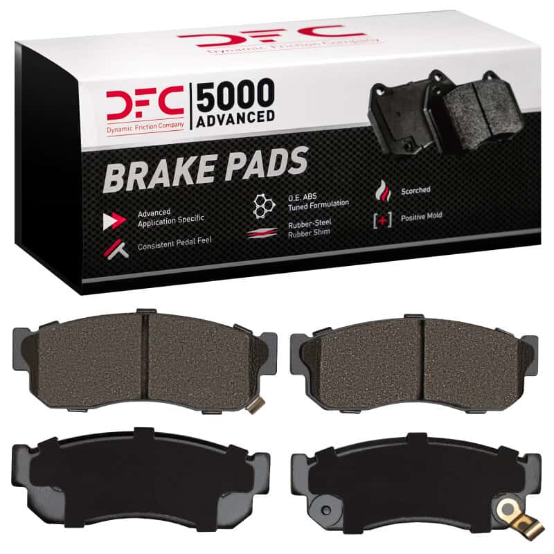 DFC — DFC 82-94 Nissan Pulsar NX Front 5000 Advanced Semi Metallic Brake Pads
DFC Brake Pad Set - view 4