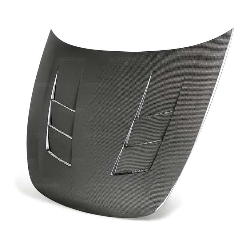Seibon — Seibon 18-19 Kia Stinger TS Carbon Fiber Hood - view 7
