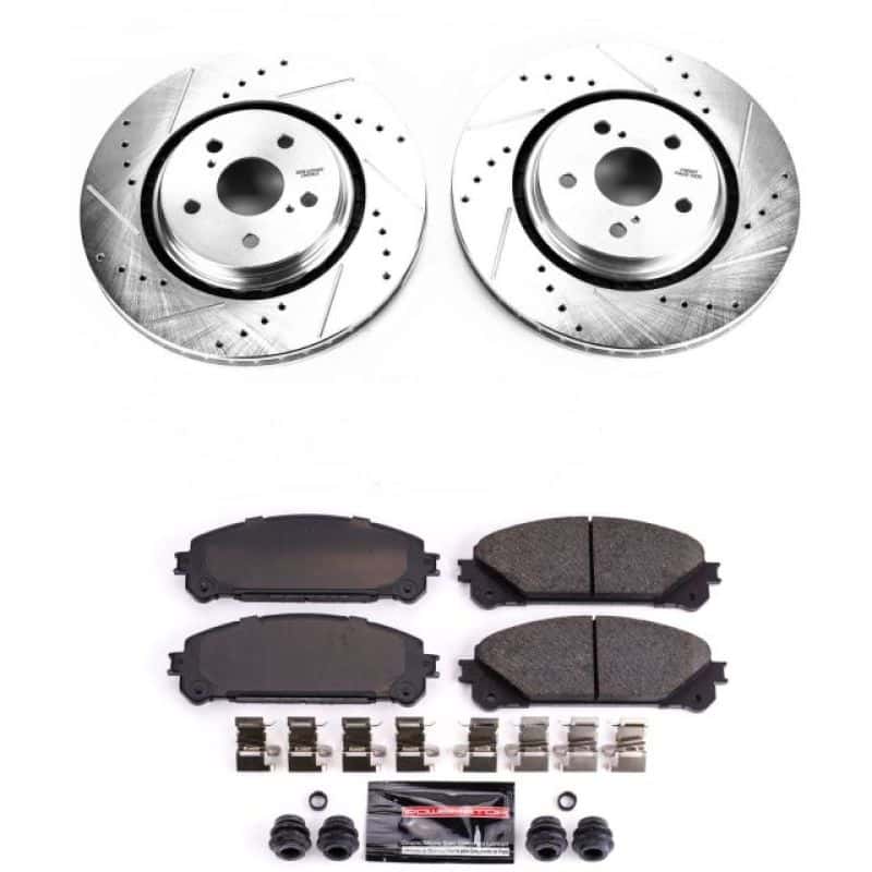 PowerStop — Power Stop 16-18 Lexus RX350 Front Z23 Evolution Sport Brake Kit - view 1