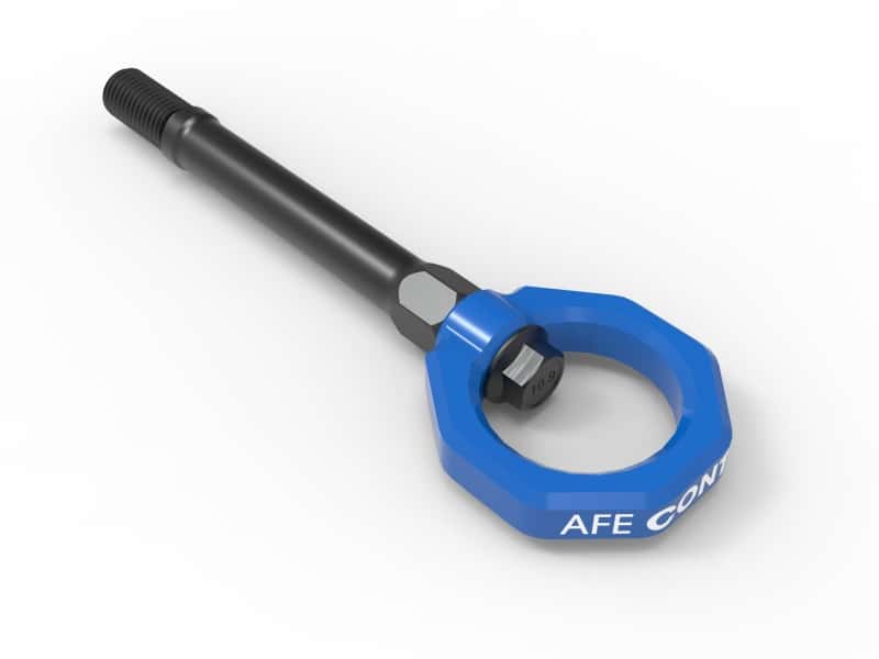 aFe — aFe CONTROL Front Tow Hook Chevrolet Corvette (C8) 20-25 V8-6.2L- Blue
Front Tow Hook - view 1
