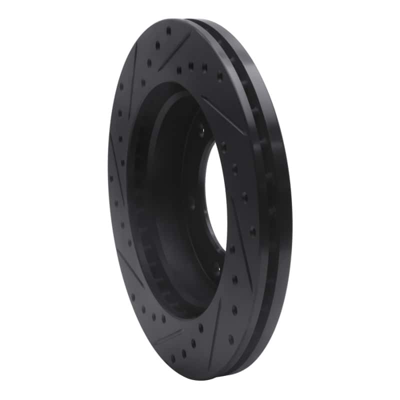 R1 Concepts — R1 01-04 Honda Passport Front Right Drilled & Slotted Black Brake Rotor
R1 Brake Rotor Drill - view 4