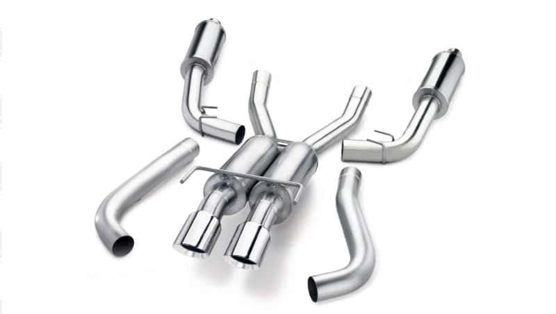 CORSA Performance — Corsa 1996-2002 Dodge Viper GTS 8.0L V10 Polished Sport Cat-Back Exhaust w/3in Inlet
Exhaust - view 1