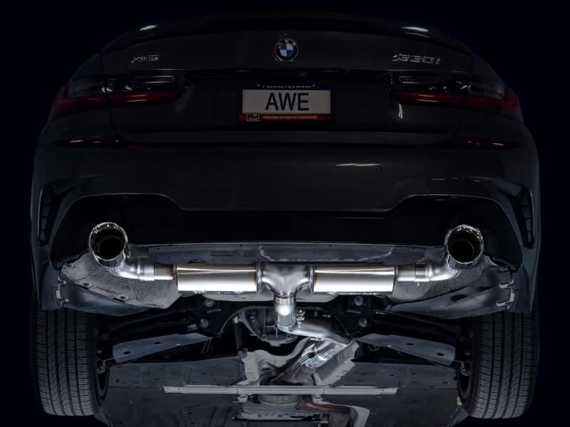AWE Tuning — AWE 19-23 BMW 330i / 21-23 BMW 430i Base G2X Touring Axle Back Exhaust - Chrome Silver
Touring Exhaust - view 12
