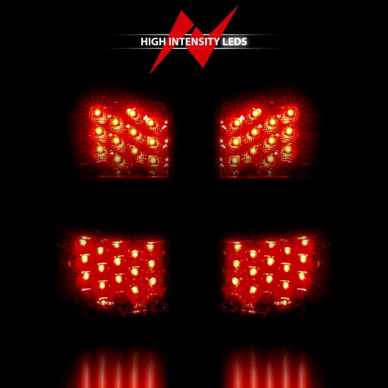 ANZO — ANZO 2000-2006 Chevrolet Suburban LED Taillights Red/Clear
TailLightSet - view 13