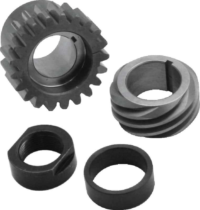S&S Cycle — S&S Cycle 1990+ BT Pinion Shaft Conversion Gear Kit - Red - view 2