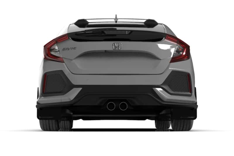 Rally Armor — Rally Armor 17-21 Honda Civic Sport/Sport Touring Black UR Mud Flap w/Dark Grey Logo
Mud Flap - view 3