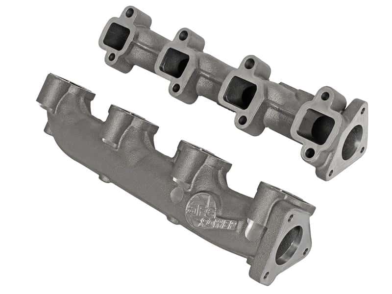 aFe — aFe Power BladeRunner Ported Ductile Iron Exhaust Manifold 01-16 GM Diesel Trucks V8-6.6L (td)
Exhaust Manifold - view 7