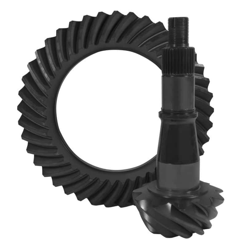 Yukon Gear & Axle — Yukon Gear High Performance Gear Set For 14+ GM 9.5in in a 3.73 Ratio
Ring & Pinion Set 
Ring/Pinion Set - view 3