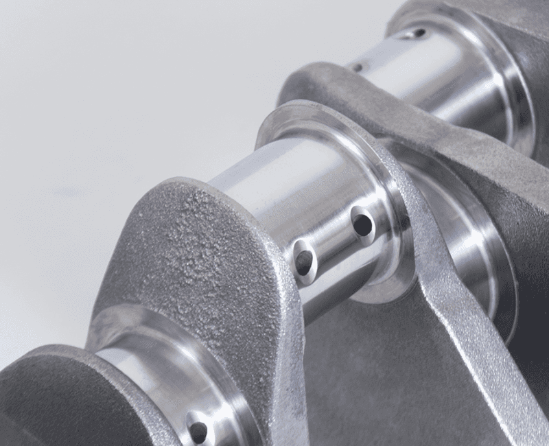 Eagle — Eagle Chevrolet 383 2 Pc 3.750in Stroke External Balance Cast Crankshaft
Cast Crank - view 4