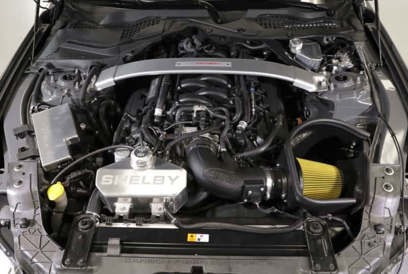 Airaid — Airaid 16-18 Ford Mustang Shelby 5.2L Performance Air Intake System
Air Intake System - view 2