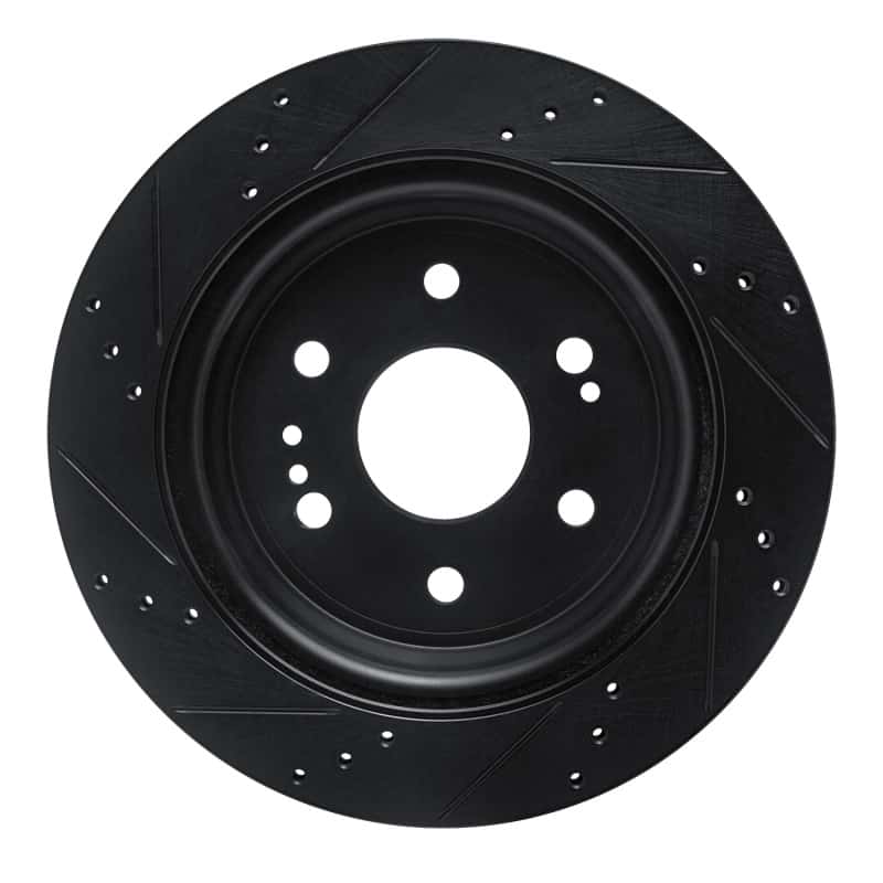 R1 Concepts — R1 19-25 Cadillac Escalade ESV Rear Right Drilled & Slotted Black Brake Rotor
R1 Brake Rotor Drill - view 5