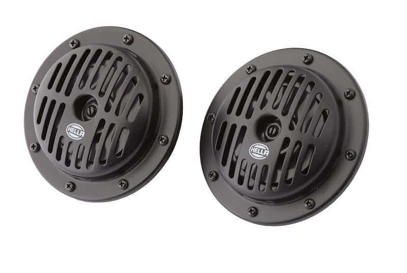 Hella — Hella Supertone Horn Kit 12V 310/380HZ HTone Black - view 9