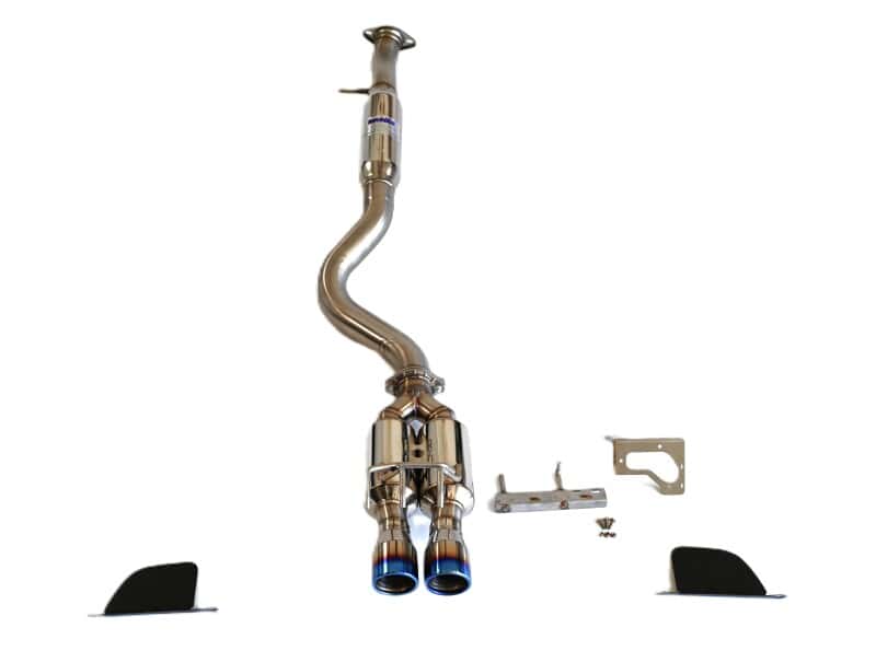 Invidia — Invidia 22+ Toyota GR Corolla R400 Rolled Titanium Tip Cat-Back - view 4