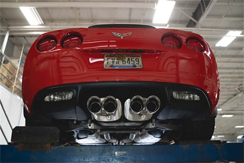 CORSA Performance — Corsa 06-13 Chevy Corvette C6 Z06 7.0L / 09-13 ZR1 6.2L Polished Axle-Back Exhaust w/4.5in Twin Tips
Exhaust - view 5