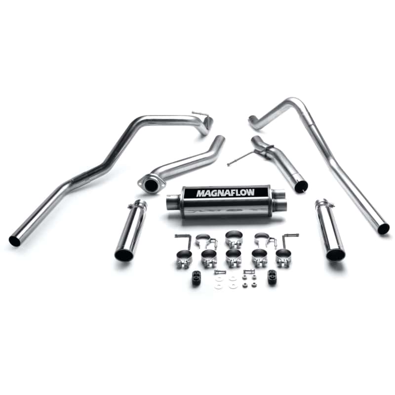 Magnaflow — MagnaFlow Sys C/B GM 1500 Ext Cab S/B 4.8L/5.
Cat-Back - view 32