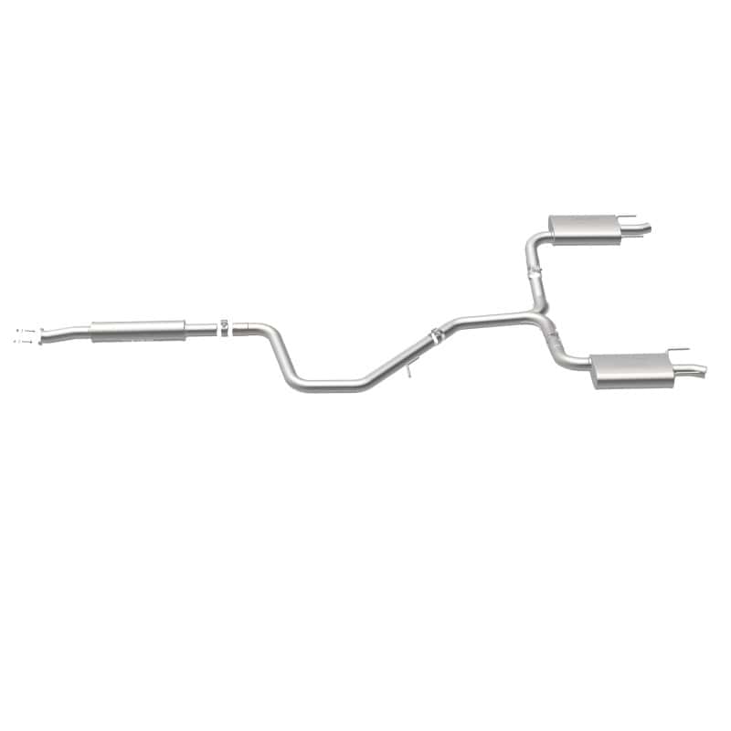Magnaflow — MagnaFlow Cat-Back SS 2.25/2.5in Dual Split Rear Exit Polished 3in Tip 2015 Chev Impala 3.6L V6
Cat-Back - view 17