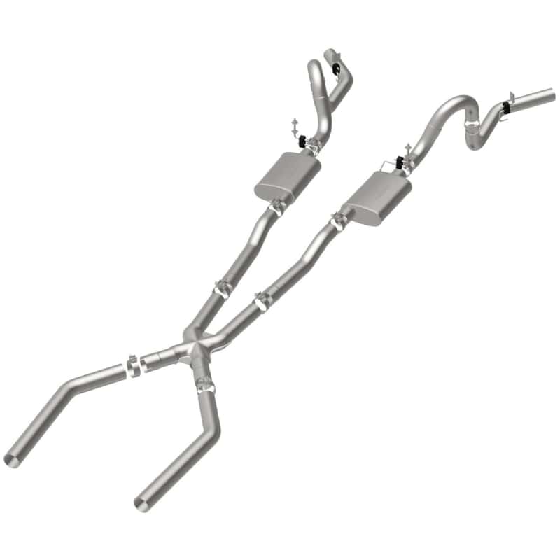 Magnaflow — MagnaFlow Sys C/B 68-72 GM A-Body 3inch
Crossmember-Back
Cat-Back - view 4