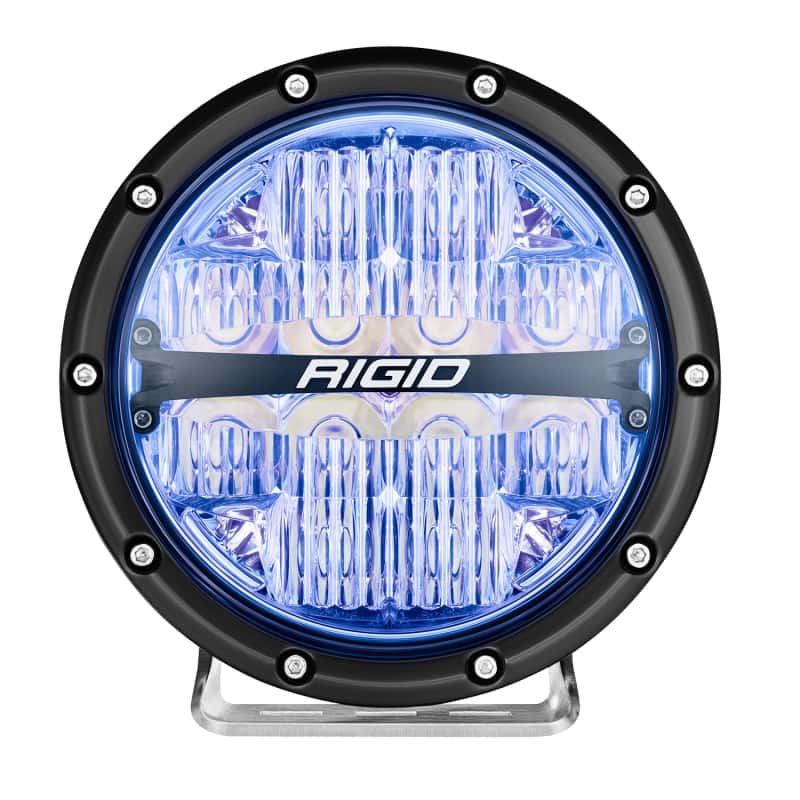 Rigid Industries — Rigid Industries 360-Series 6in LED Off-Road Drive Beam - RGBW (Pair)
RGBW LED LAMP - view 6