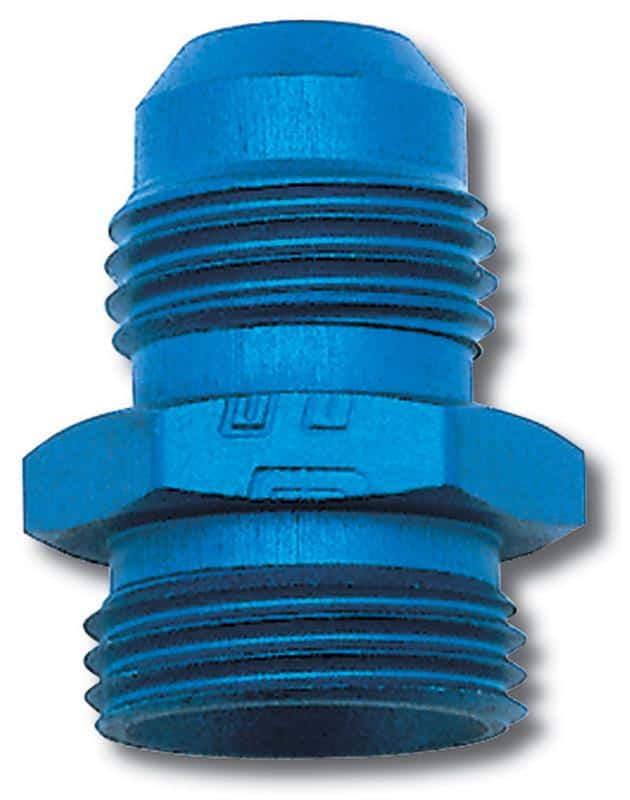 Russell — Russell Performance -6 AN Carb Adapter Fitting Blue
CrbAdptFitting - view 3
