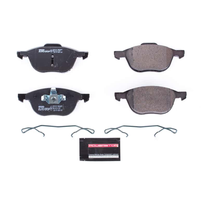 PowerStop — Power Stop 05-11 Volvo V50 Euro-Stop ECE-R90 Front Brake Pads
EuroStop Brake Pad - view 1